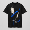 Stylish graphic T-shirt mockup